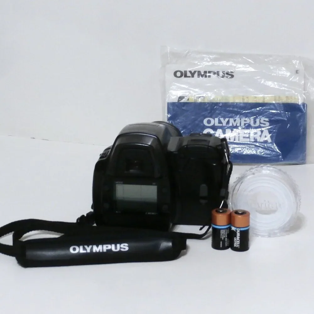OLYMPUS IS-1, 35-135MM Camera F4.5-5.6 High Power Zoom, Dual-Strobe Flash